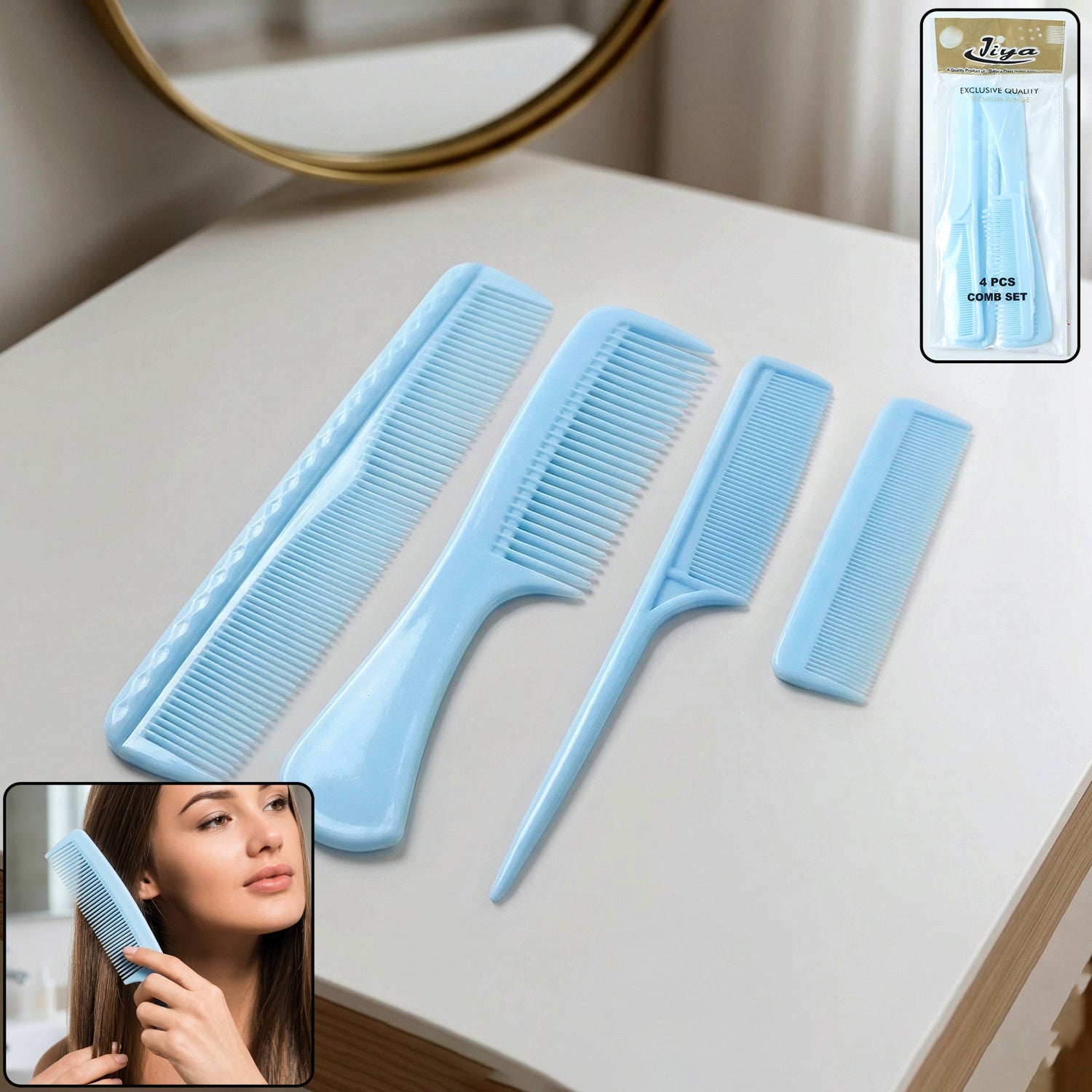 multipurpose hair comb set
