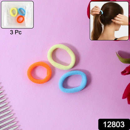 Hair band with rubber