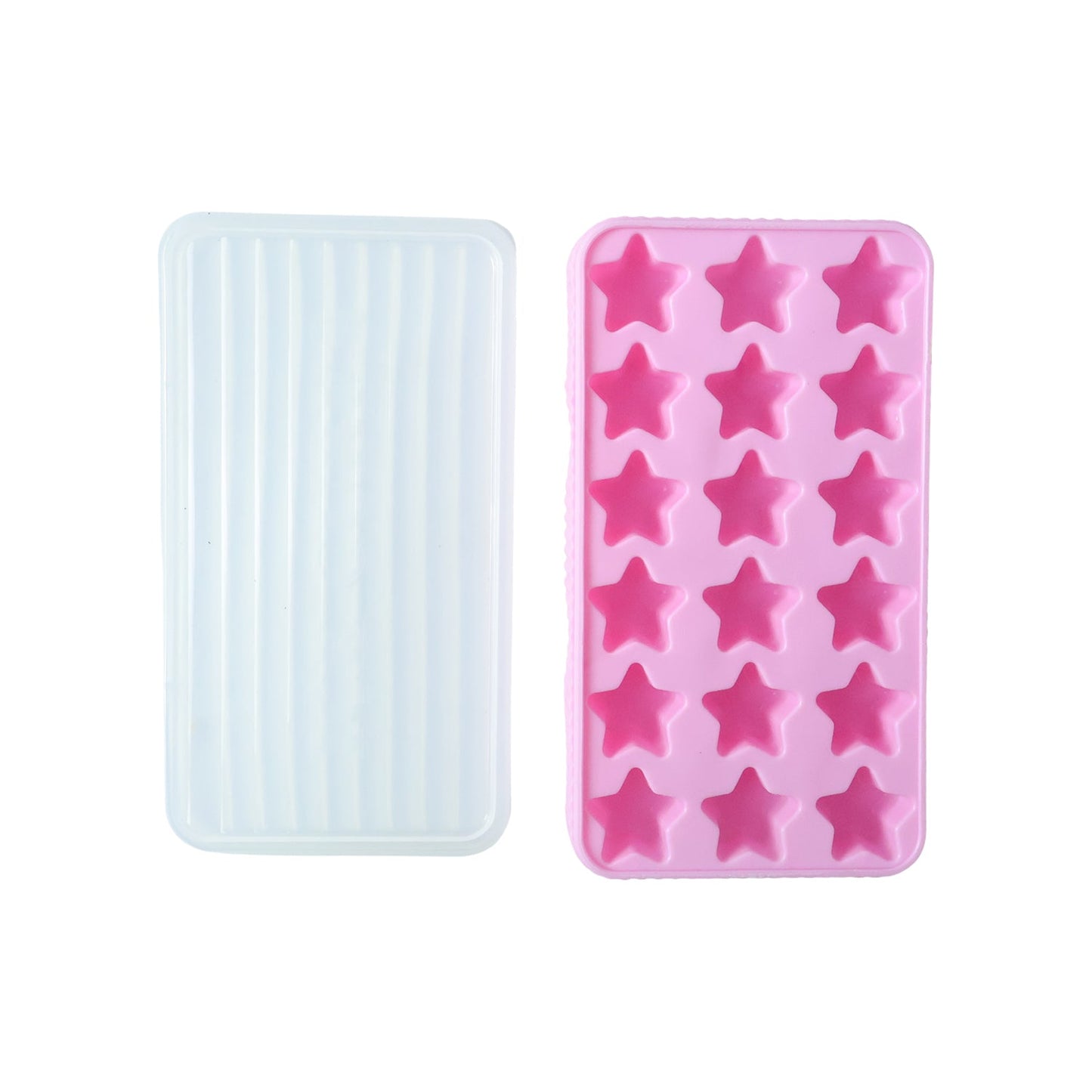 decorative ice cube tray star design