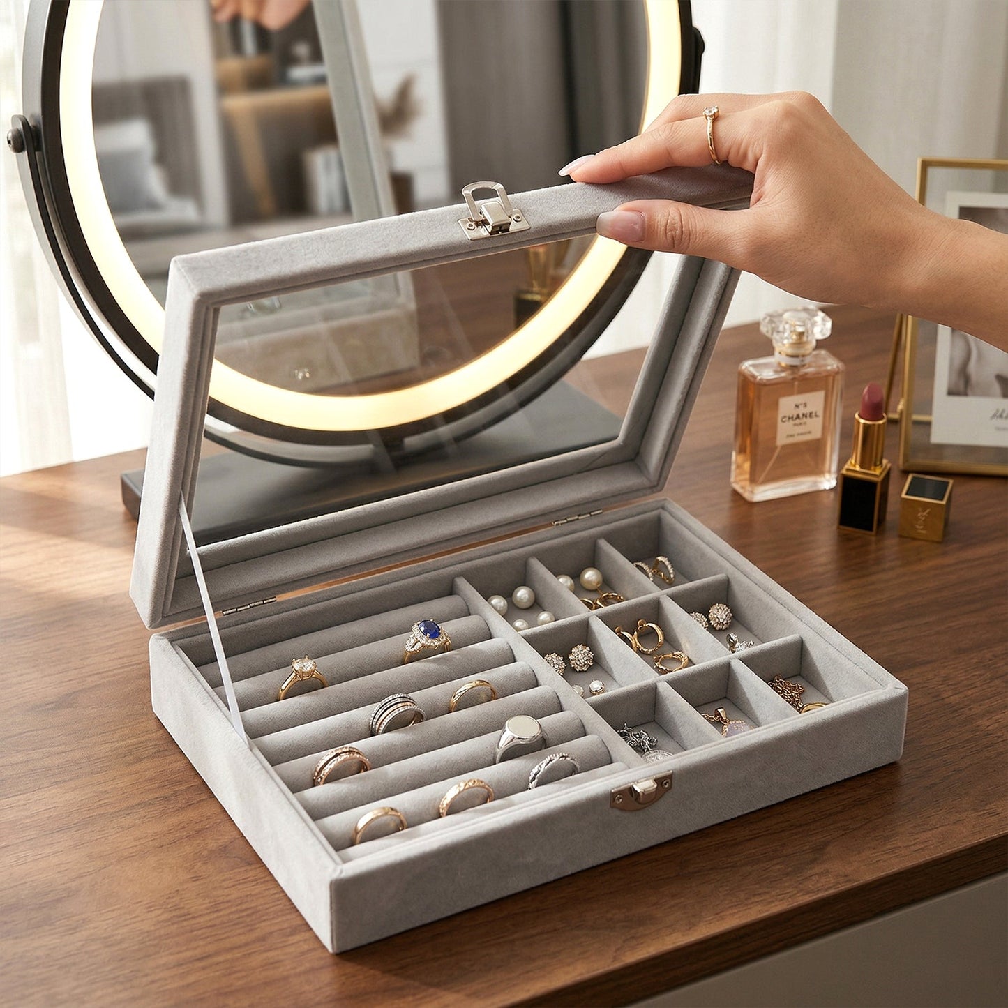 Vanity Jewelry Box