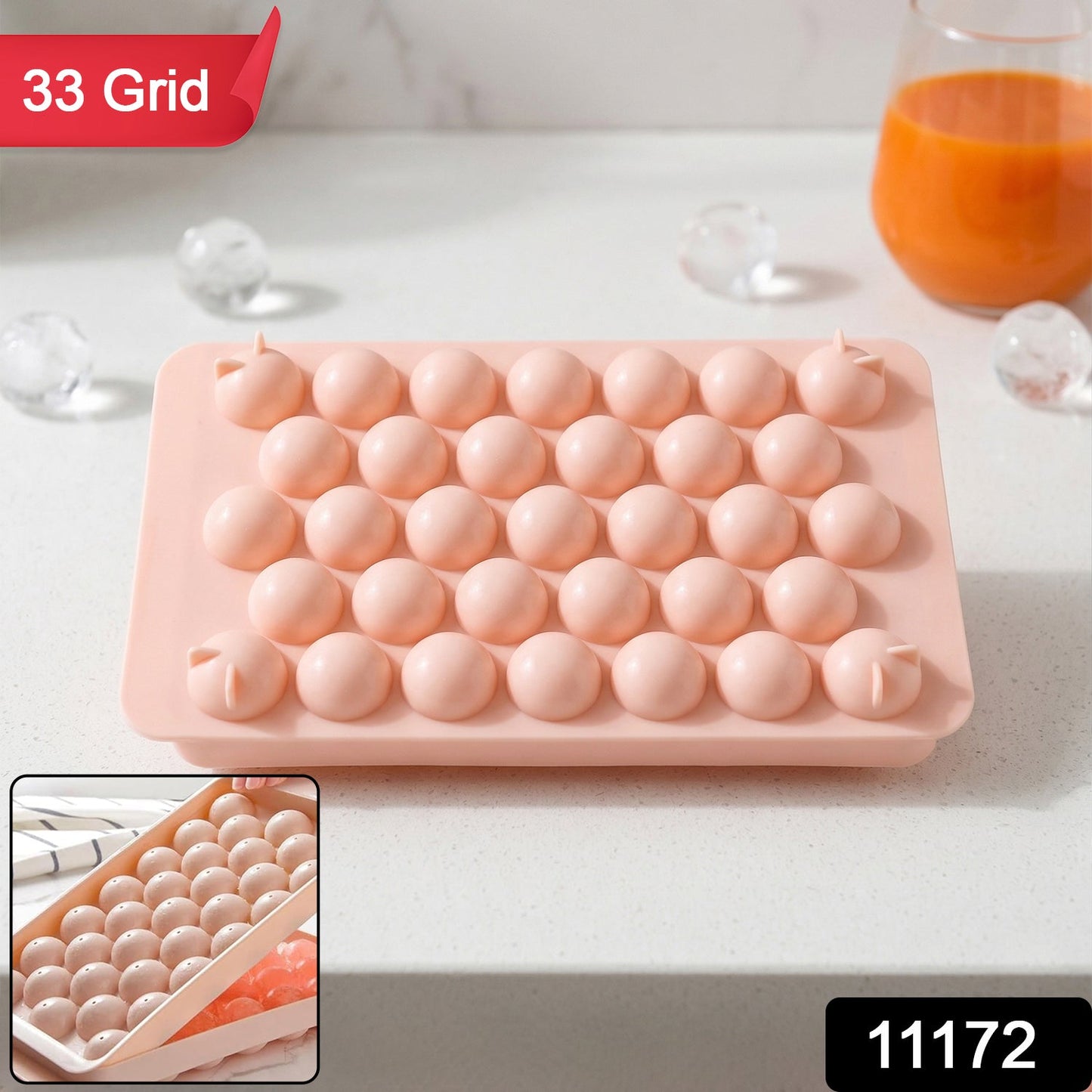 round ice cube mold