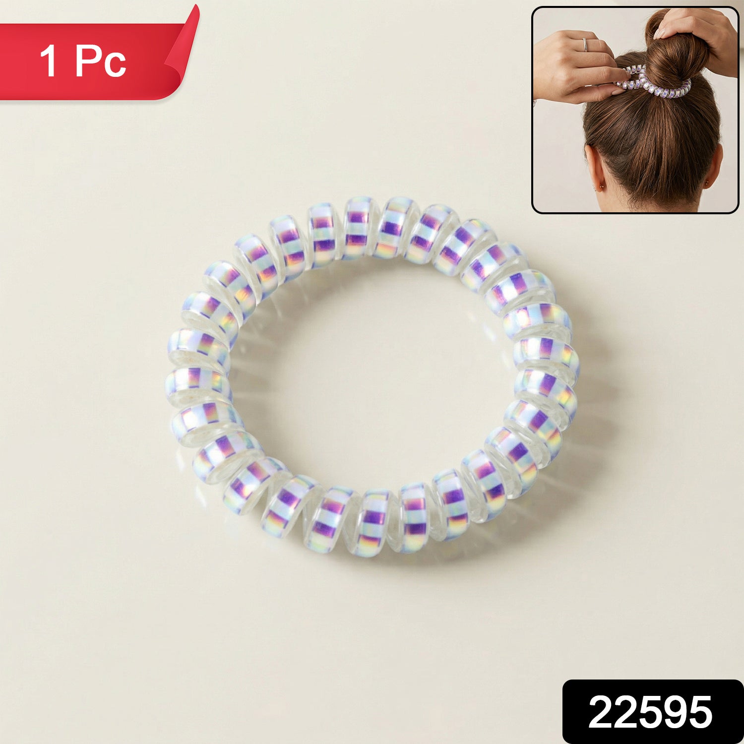 spiral hair band accessory